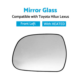 compare product Left Side Heated Convex Mirror Glass Suitable For Lexus RX300 RX330 Toyota Hilux