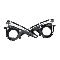 2x Front Grill Bumper Halogen Fog Lights Suitable For Toyota Yaris 2018-2019