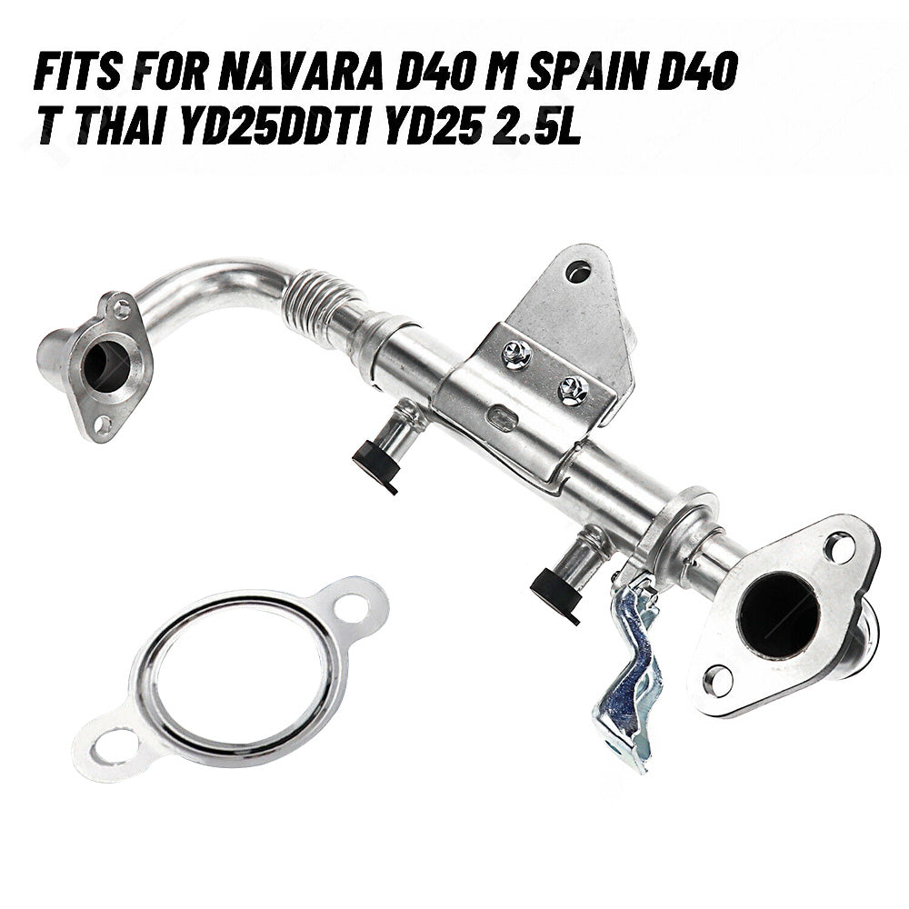 {{ EGR Cooler Pipe fit NISSAN Navara D40 Spain Thai YD25DDTI YD25 14735-EC00D }} - Buy Car Parts Online at {{ Kaka Auto Parts }}.