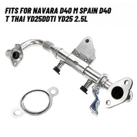 {{ EGR Cooler Pipe fit NISSAN Navara D40 Spain Thai YD25DDTI YD25 14735-EC00D }} - Buy Car Parts Online at {{ Kaka Auto Parts }}.