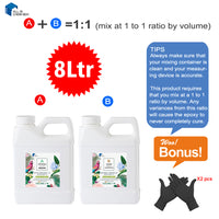 {{ Epoxy Resin Art DIY UV Crafts Glass Water Clear Epoxy Coating 1:1 2:1 3:1 AB Kit }} - Buy Car Parts Online at {{ Kaka Auto Parts }}.