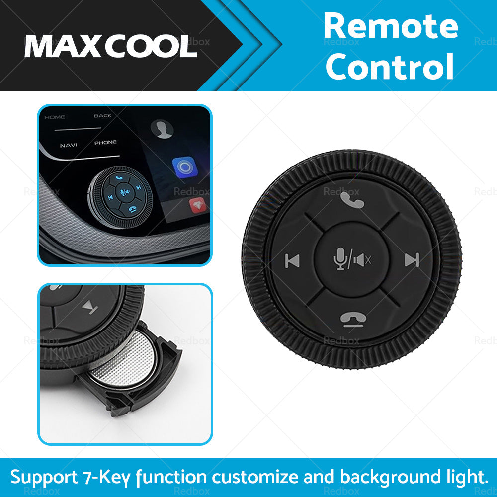 {{ Universal 7 Keys Car Wireless Steering Wheel Remote Control Knob Auto Accessory }} - Buy Car Parts Online at {{ Kaka Auto Parts }}.