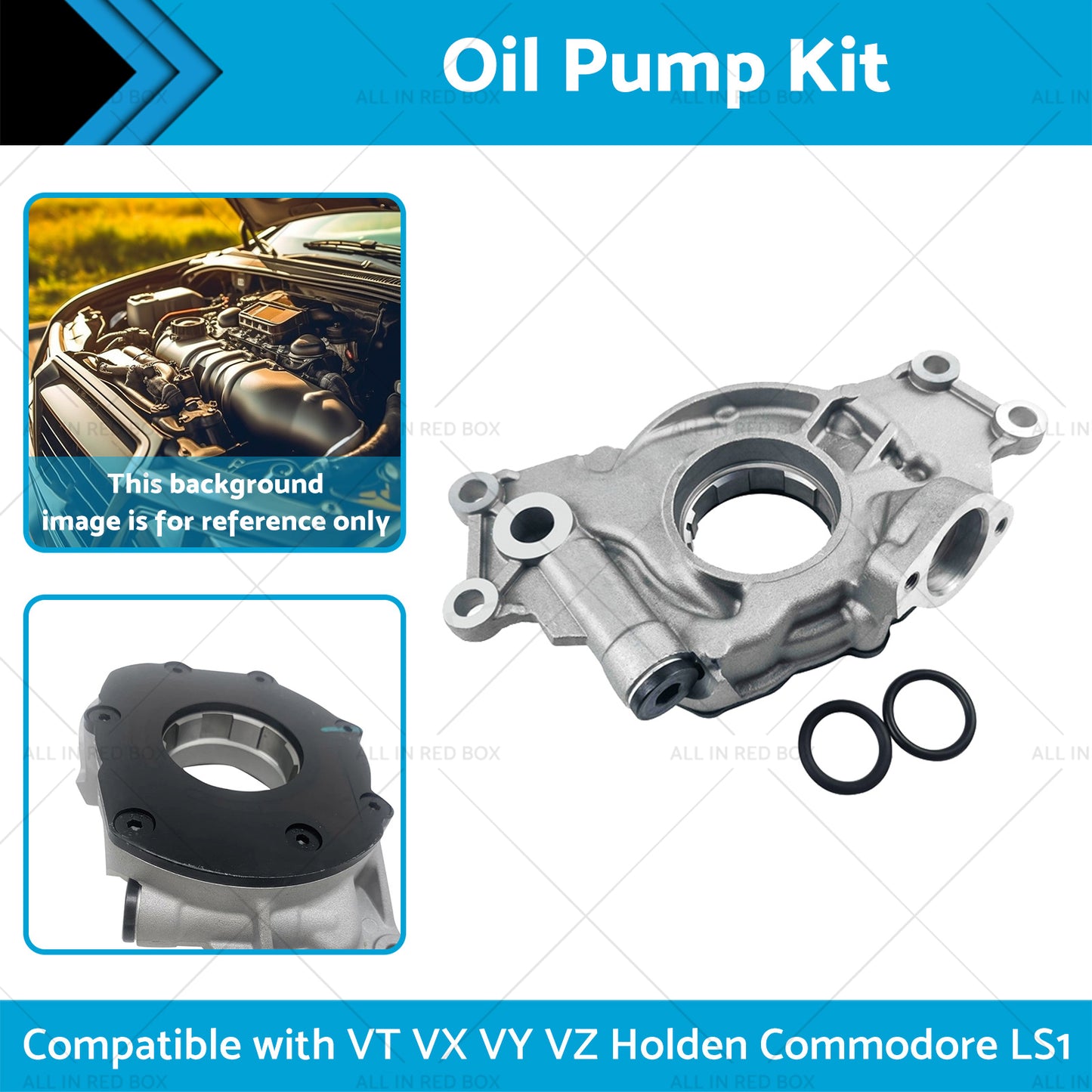 {{ M295HV High Volume Oil Pump Kit Suitable for VT VX VY Holden Commodore LS1 V8 }} - Buy Car Parts Online at {{ Kaka Auto Parts }}.