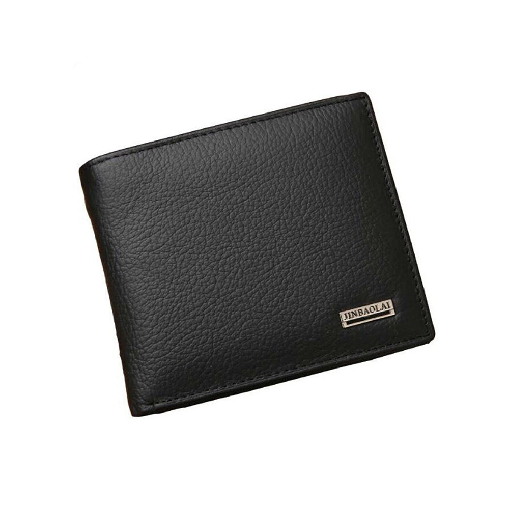 Mens Leather Wallet Cowhide Coin Purse Wallet Multiple Card Slots New AU