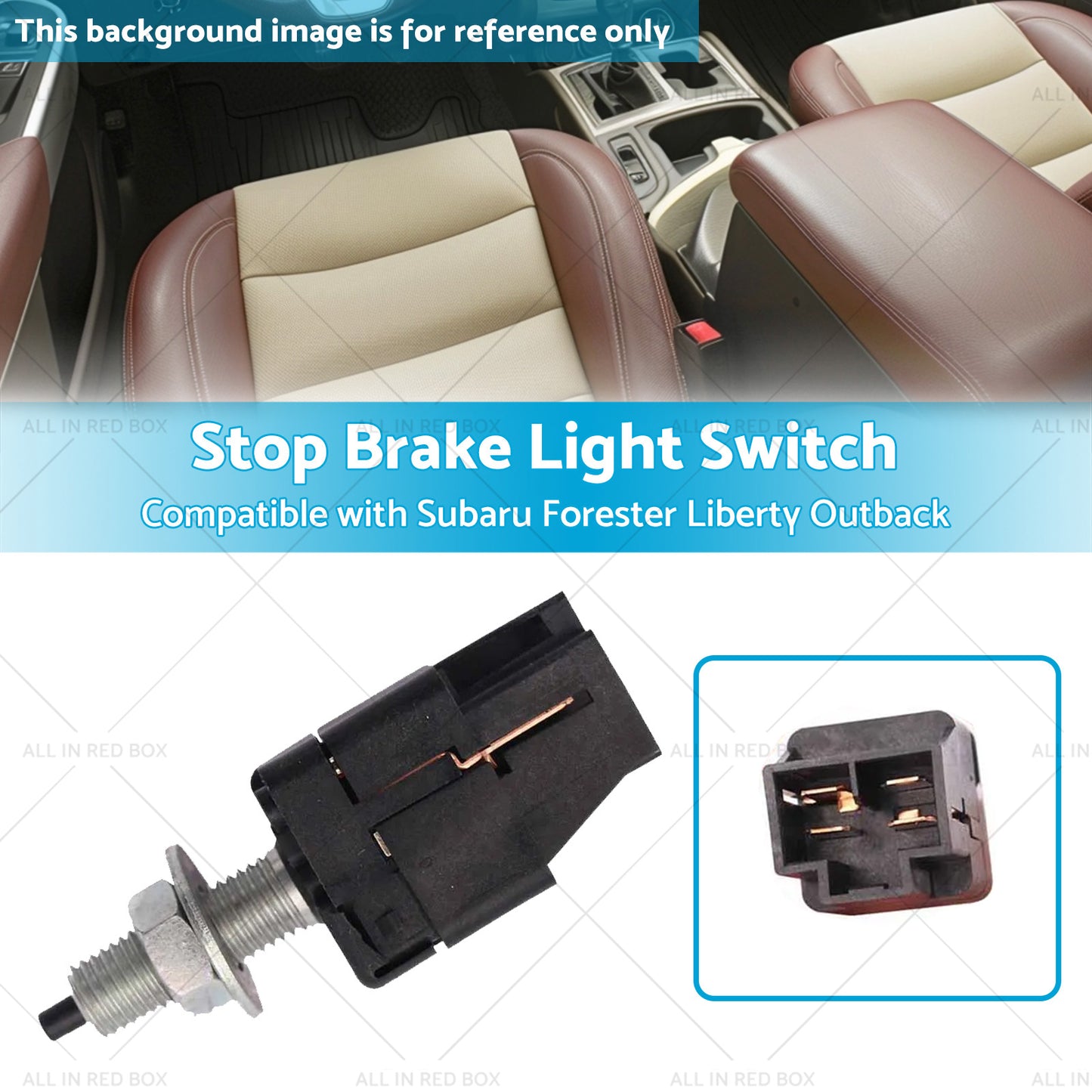 {{ 83370AA001 Stop Brake Light Switch Suitable for Subaru Forester Liberty Outback }} - Buy Car Parts Online at {{ Kaka Auto Parts }}.