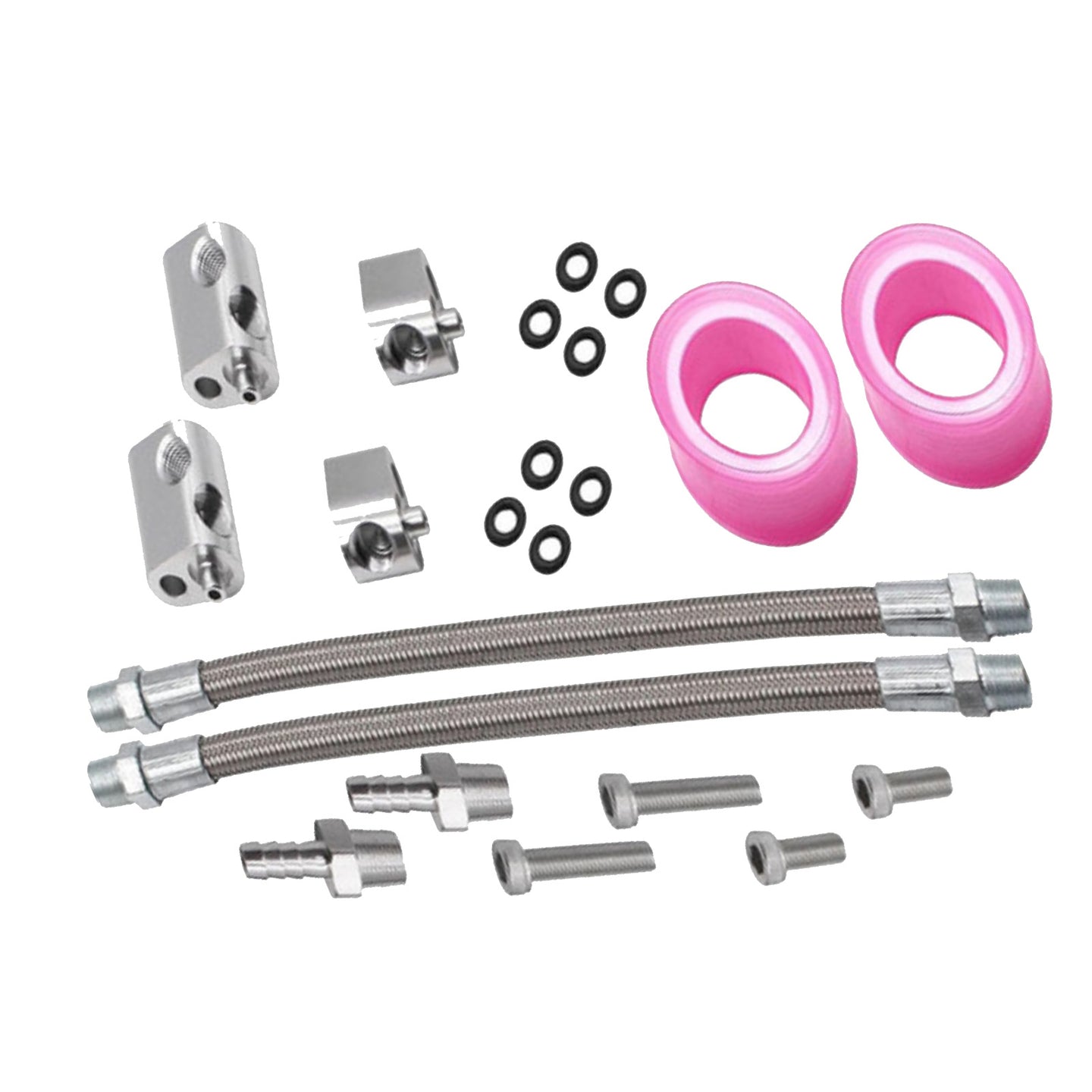 {{ 2x Throttle Body Bypass Hose Kits Suitable For GM LS Series LS1 LSX LM7 LR4 LQ4 }} - Buy Car Parts Online at {{ Kaka Auto Parts }}.