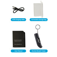 Portable LCD Digital Alcohol Breath Tester Personal Breathtester
