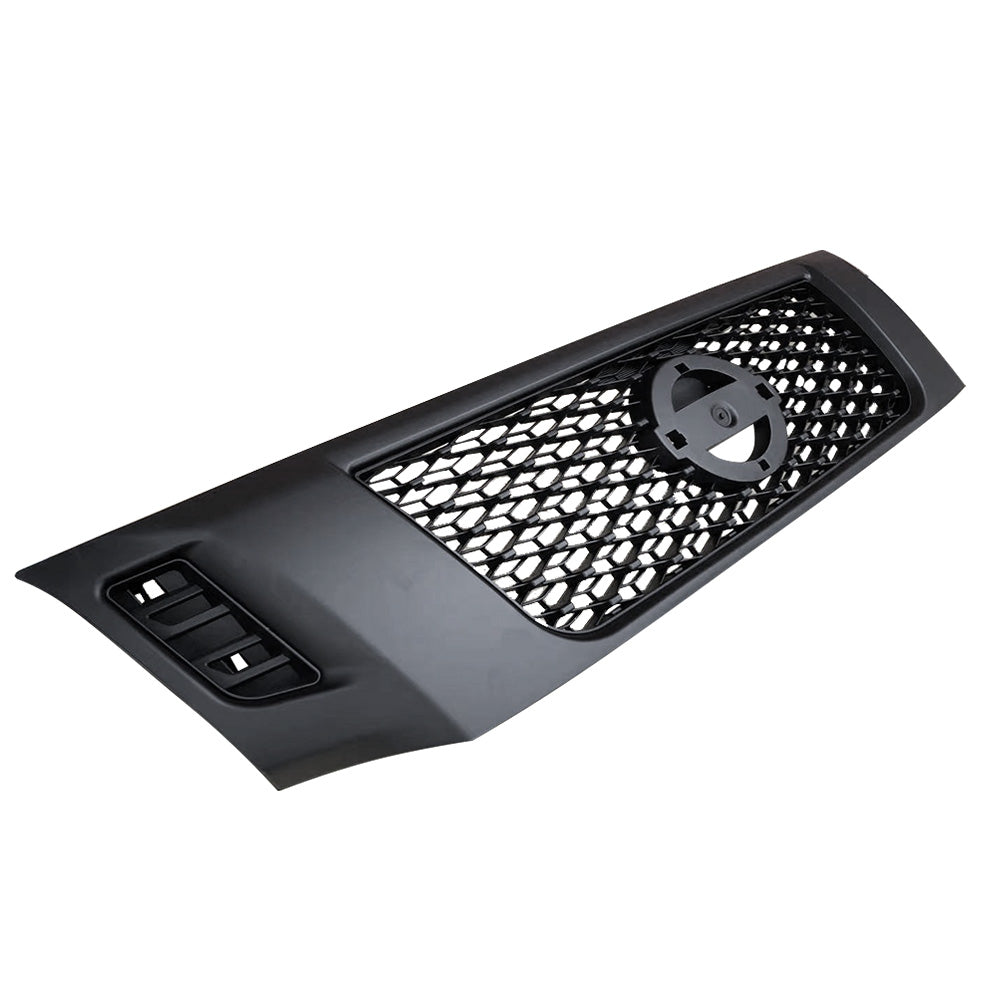 Front Grill Matte Black Bumper Bar Grille for Nissan Navara NP300 D23 2015-2019