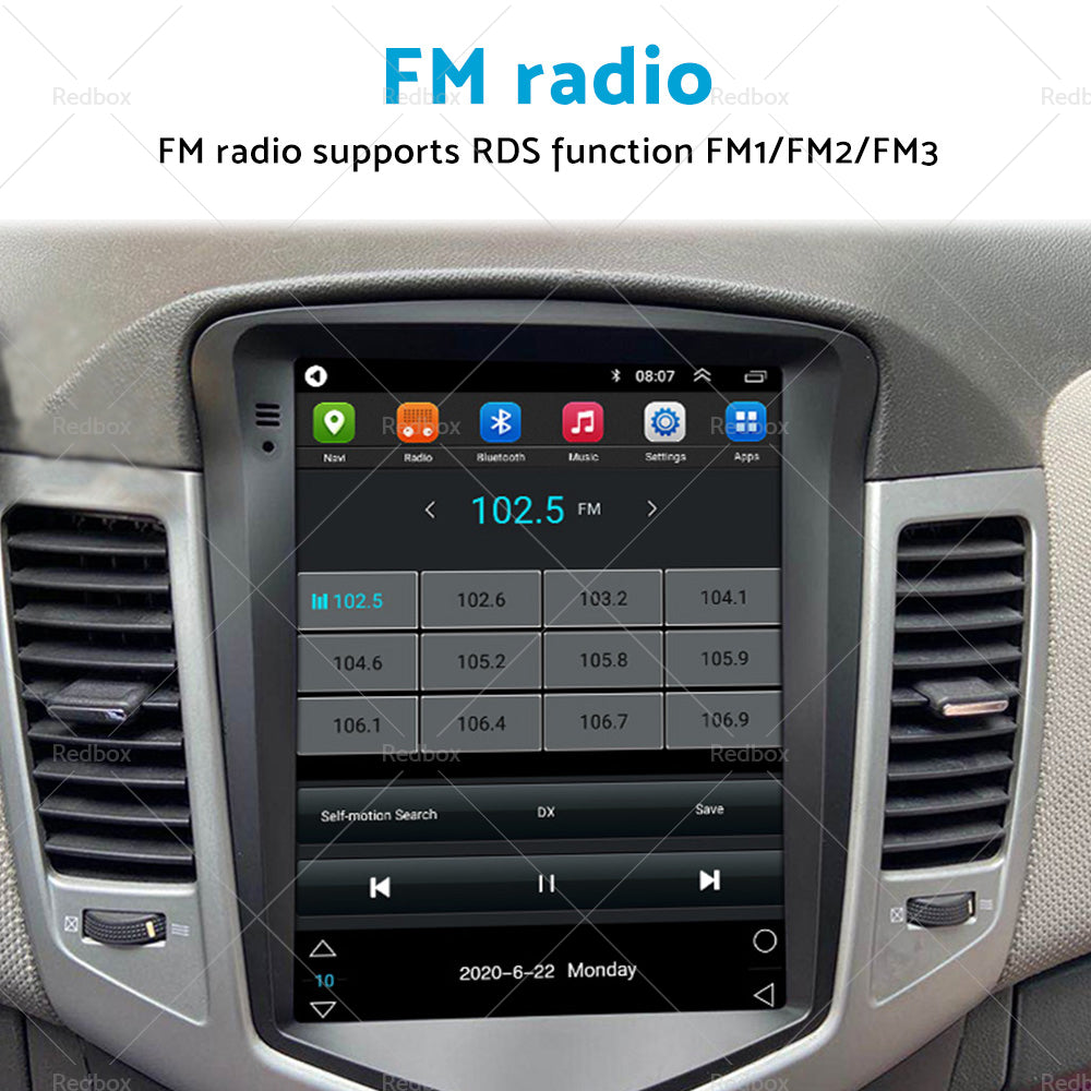 {{ 16GB Stereo Radio 9. 7'' Android 10. 1 GPS WiFi Carplay Suitable for Holden Cruze }} - Buy Car Parts Online at {{ Kaka Auto Parts }}.
