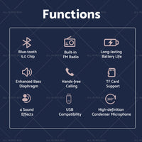 {{ Wireless Blue-tooth Portable Karaoke Microphone Speaker Mic USB Speaker Portable }} - Buy Car Parts Online at {{ Kaka Auto Parts }}.