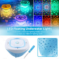 {{ Floating Underwater Lights LED Disco Light Glow Show Swimming Pool Tub Spa Lamp }} - Buy Car Parts Online at {{ Kaka Auto Parts }}.