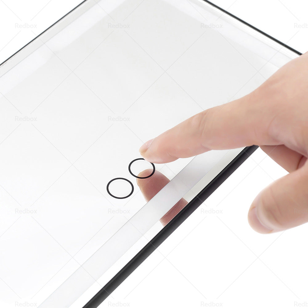 {{ Car Sun Visor Makeup Cosmetic Mirror Set with 3 Type 60 LED Light Black 26x13cm }} - Buy Car Parts Online at {{ Kaka Auto Parts }}.