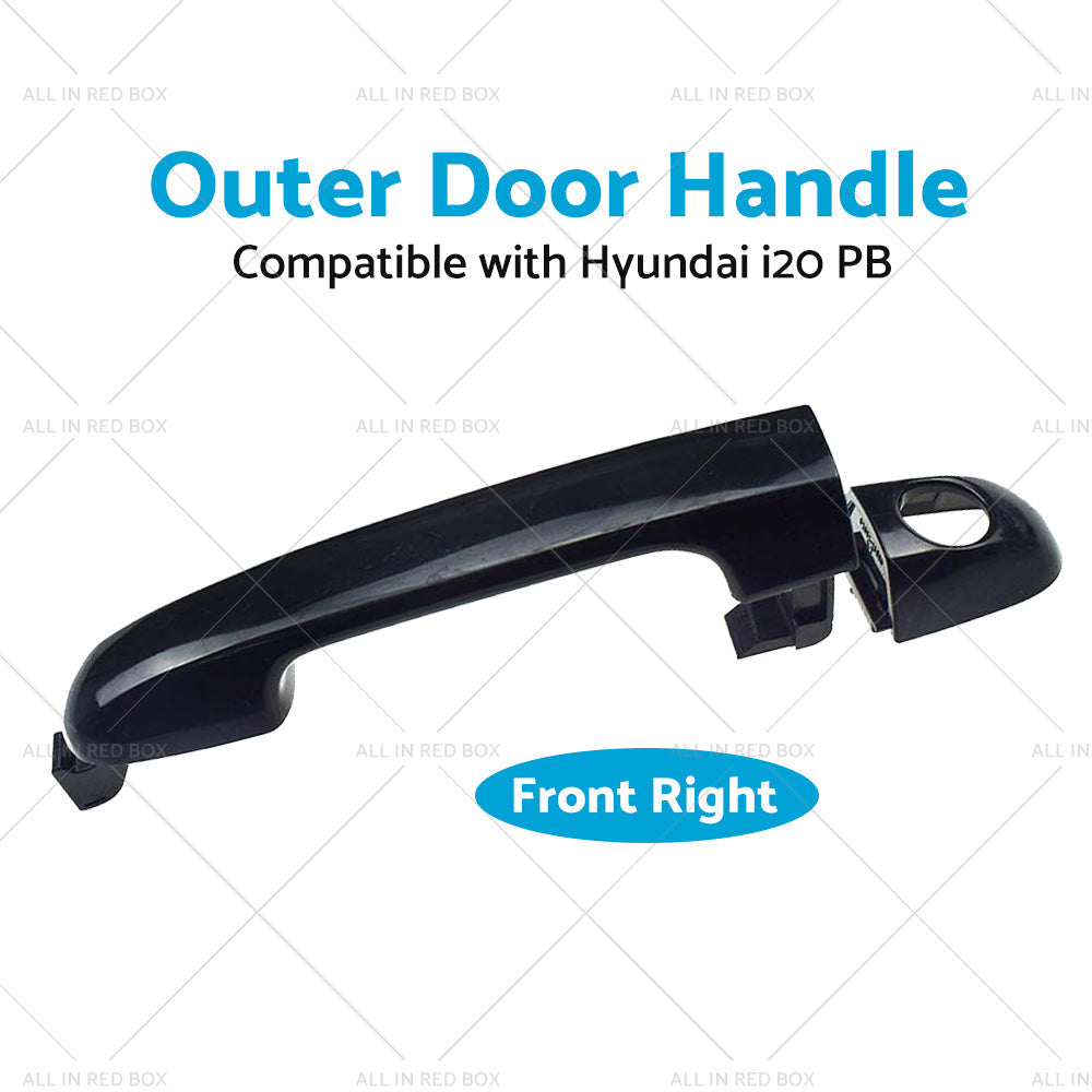 {{ Front Right Exterior Outer Door Handle Suitable for Hyundai i20 PB 2009-2015 }} - Buy Car Parts Online at {{ Kaka Auto Parts }}.