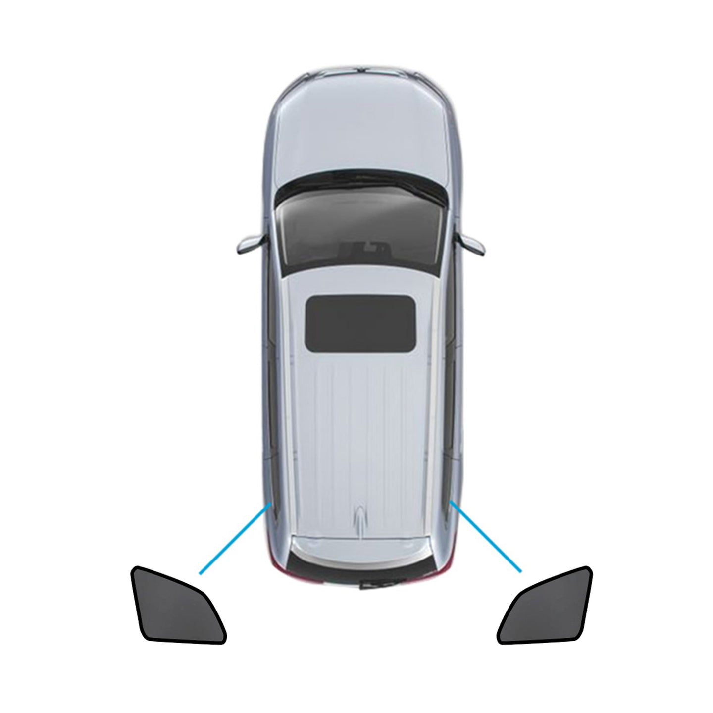 {{ Magnetic Mesh Sun Blind Shades Suitable for Suitable for Volvo XC60 2017-2024 }} - Buy Car Parts Online at {{ Kaka Auto Parts }}.