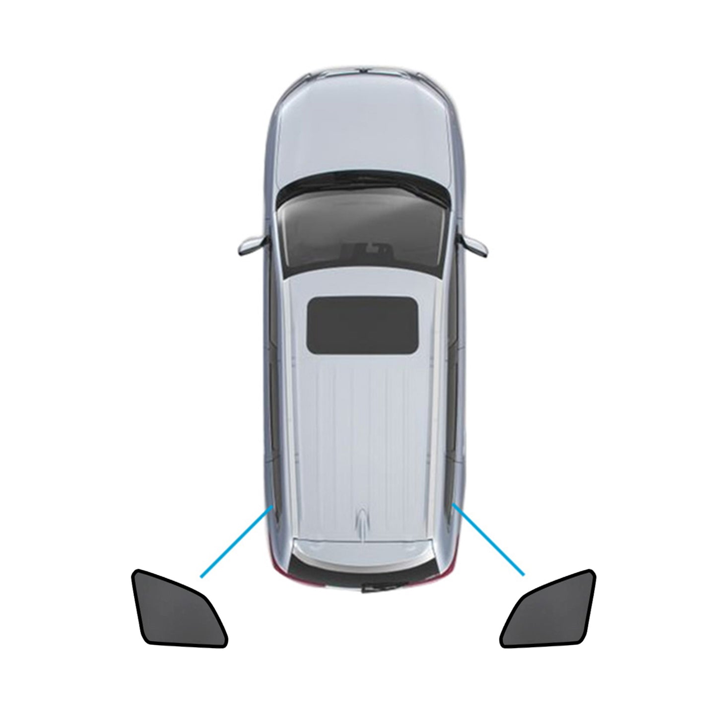 {{ Magnetic Mesh Sun Blind Shades Suitable for Suitable for Volvo XC60 2017-2024 }} - Buy Car Parts Online at {{ Kaka Auto Parts }}.