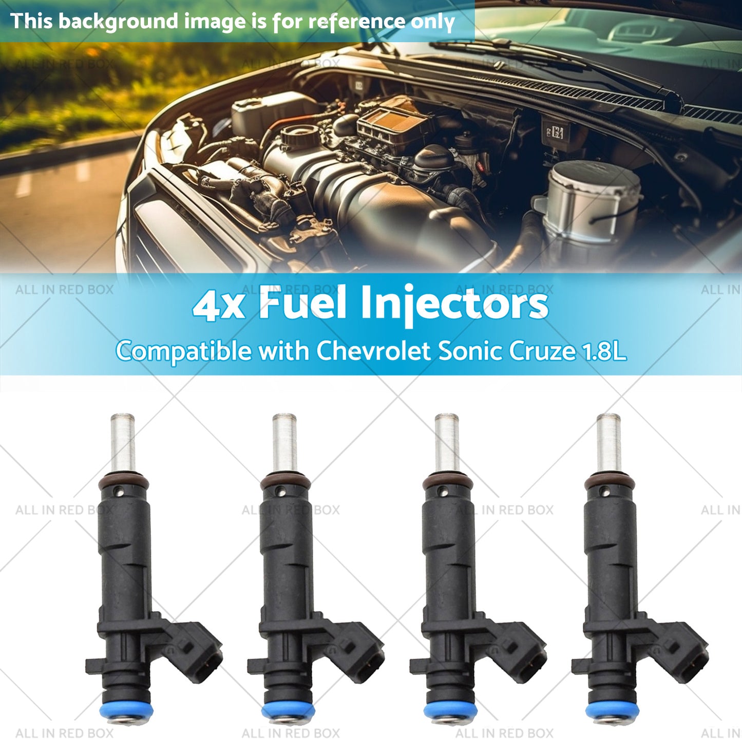 {{ 55570284 2173433 4x Fuel Injectors Suitable for Chevrolet Sonic Cruze 1. 8L 11-16 }} - Buy Car Parts Online at {{ Kaka Auto Parts }}.