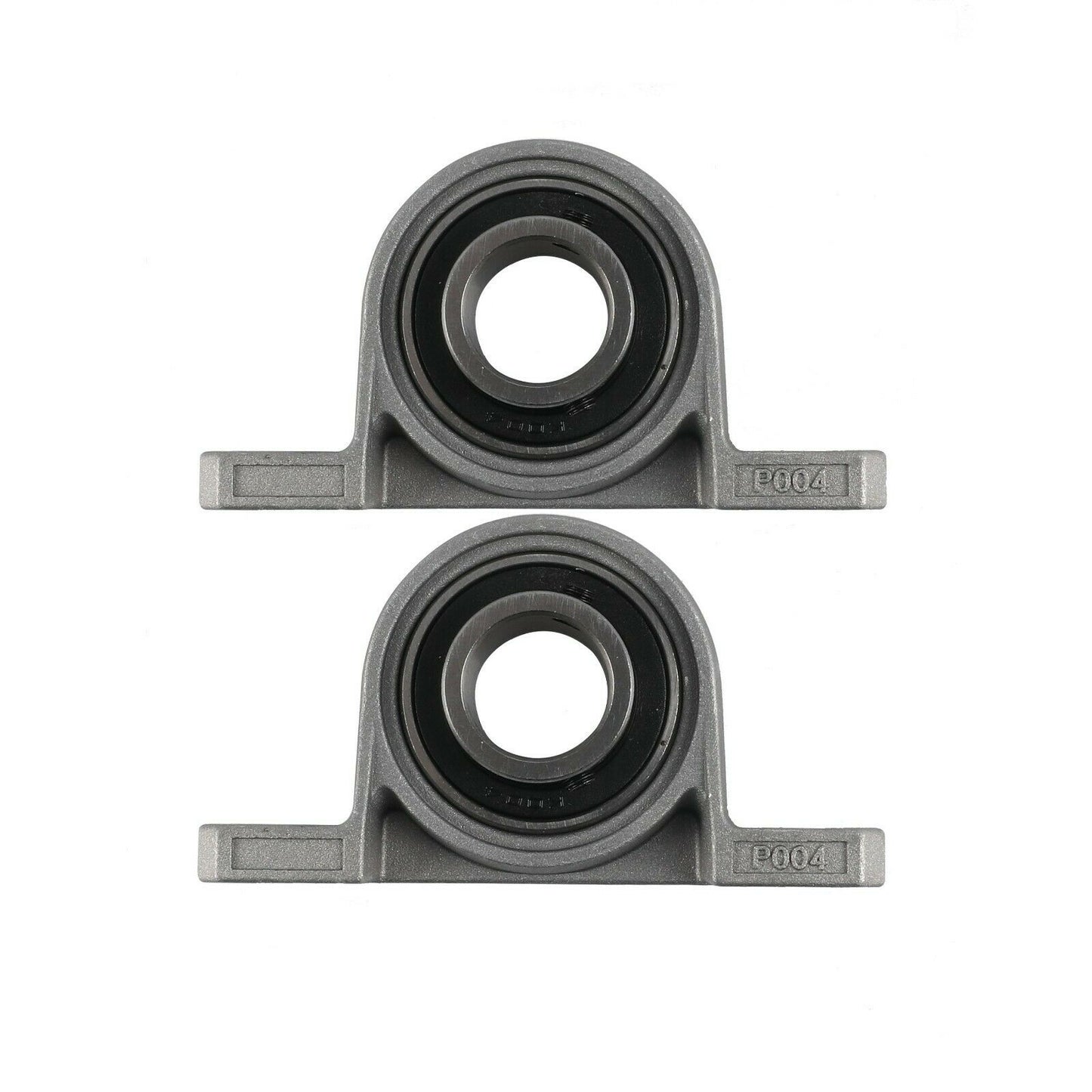4x Ball Bearing Pillow Block Zinc Alloy Metal Suitable For 8/10/12/20mm Inner Diameter