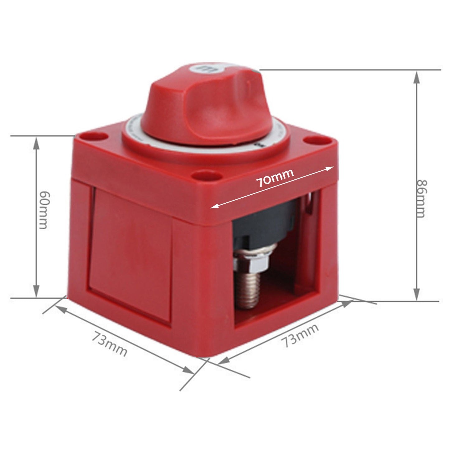 Boat Battery Circuit Master Switch Suitable For Blue Sea 6006 M-Series On/Off