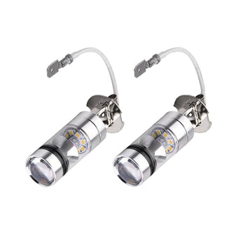 compare product 2x H3 100W High Power LED Cree Headlight & Fog Driving Light Bulbs Suitable For Car