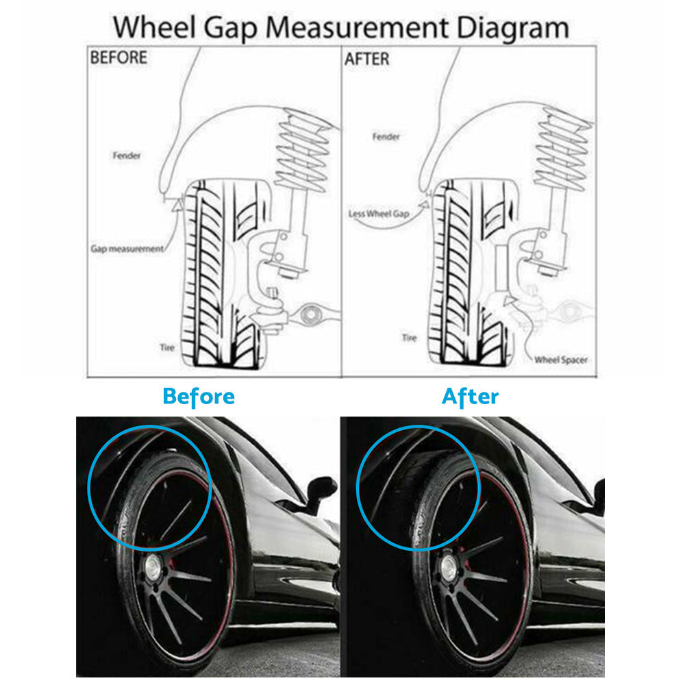 25mm Bolt-On Wheel Spacers Suitable For Holden Commodore VB-VZ 5x120 69.6