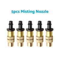 5-20x Brass Spray Misting Nozzle Sprinkler Head Garden Farm Irrigation Connector