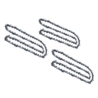 compare product 3x 20'' 3/8 .058 72DL Chainsaw Chain Suitable For Partner Jonsered Makita Opem
