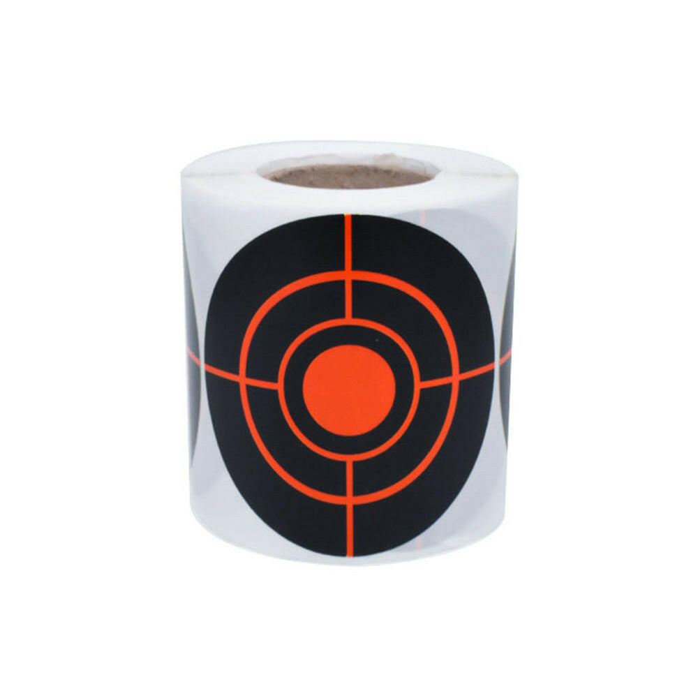 Self Adhesive Splatter Reactive Shooting Target Stickers 250x/Roll Suitable For Practice & Training