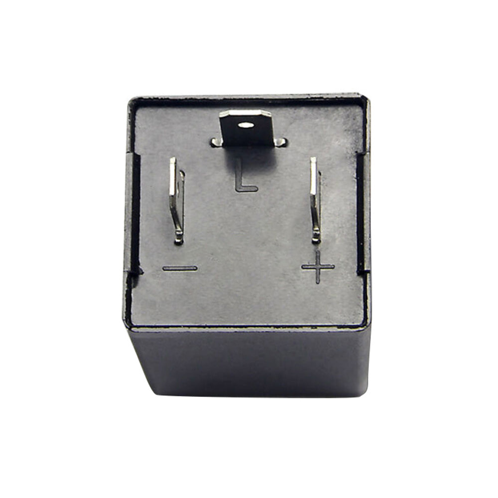 3 Pin LED Flasher Relay Unit 12V Suitable For Blinker Indicator Flash Positive Right Side