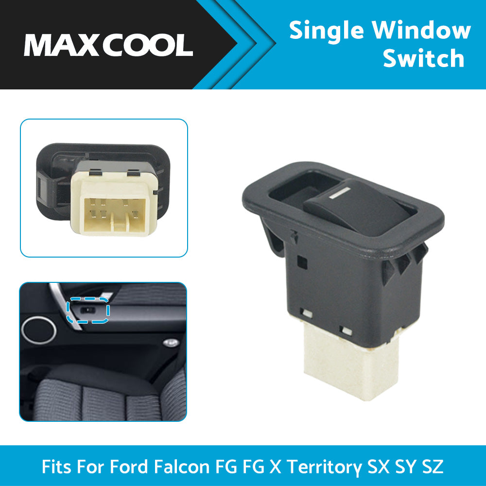 {{ Single Power Window Switch Suitable for Ford Falcon FG Territory SX SY 6 Pins }} - Buy Car Parts Online at {{ Kaka Auto Parts }}.