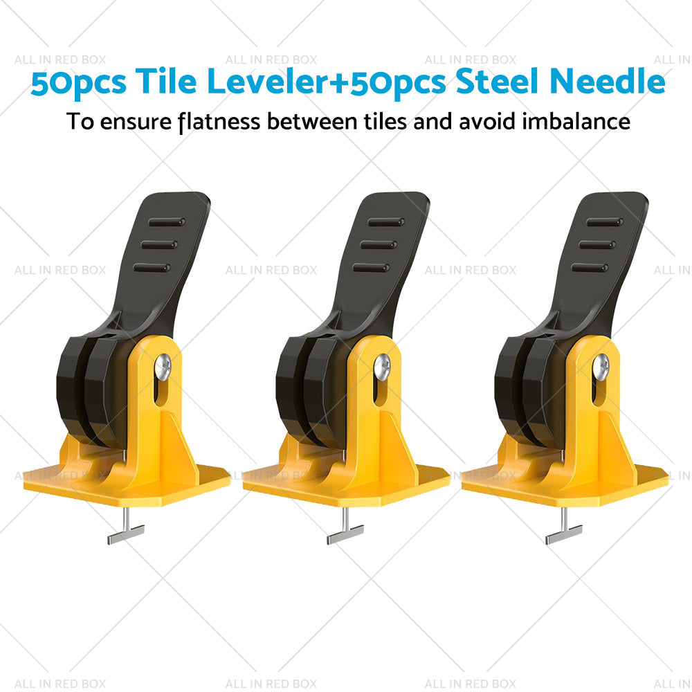 {{ 50PCS Tile Levelling Spacer Tiling Tool Leveling System Clips Floor Wall Wrench }} - Buy Car Parts Online at {{ Kaka Auto Parts }}.