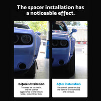 2x 10mm 6061-T6 Wheel Spacers Suitable For Porsche Cayman, Cayenne & Panamera