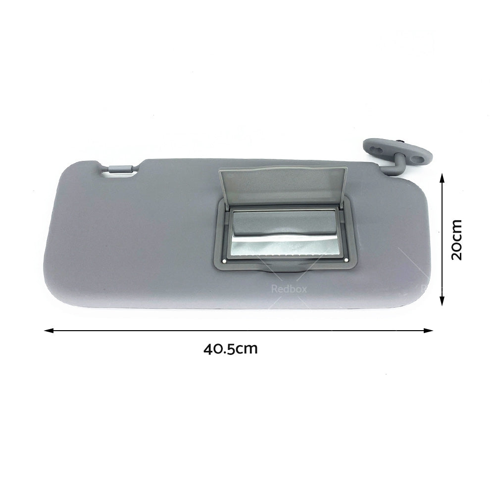 {{ Sun Visor With Clip Front Right Side Suitable For Hyundai Getz 2002-2011 Grey }} - Buy Car Parts Online at {{ Kaka Auto Parts }}.
