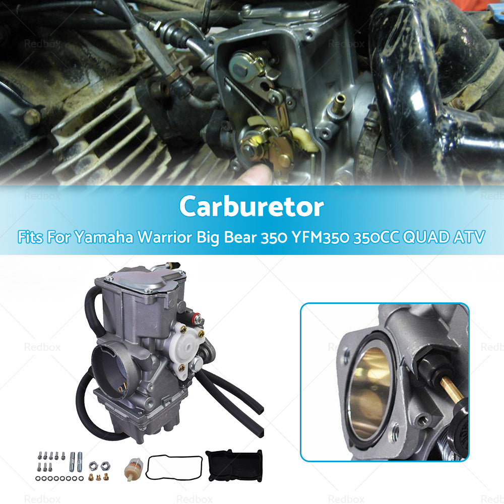 {{ Carburetor Suitable for Yamaha Warrior Big Bear 350 YFM350 350CC 87-04 QUAD ATV }} - Buy Car Parts Online at {{ Kaka Auto Parts }}.