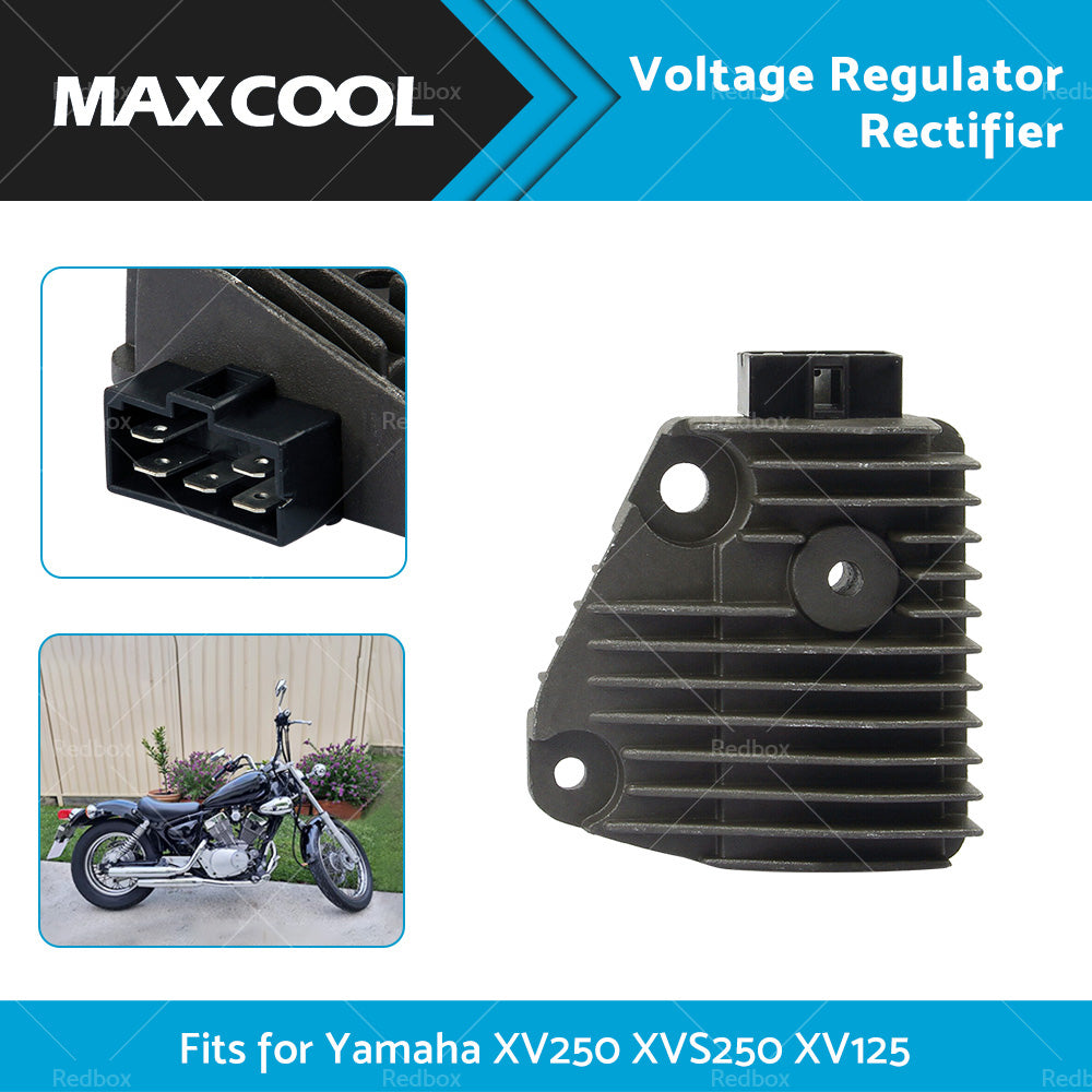 {{ VOLTAGE REGULATOR RECTIFIER FOR Yamaha XV125 XV250 Virago XVS250 V-STAR Route 66 }} - Buy Car Parts Online at {{ Kaka Auto Parts }}.