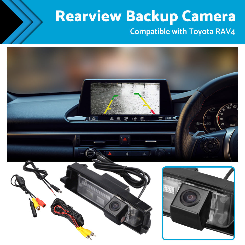 {{ Car Reverse Camera Rear View Backup Parking Suitable for Toyota RAV4 2006-2012 }} - Buy Car Parts Online at {{ Kaka Auto Parts }}.