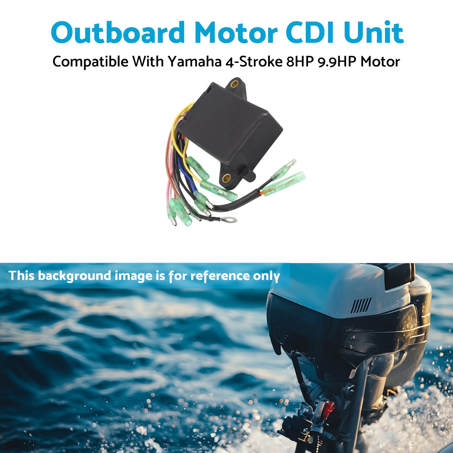{{ CDI Unit Suitable For Yamaha 4 Stroke 8HP 9.9HP Outboard Motor 68T-85540-00 Outboard Motor CDI Unit }} - Buy Car Parts Online at {{ Kaka Auto Parts }}.