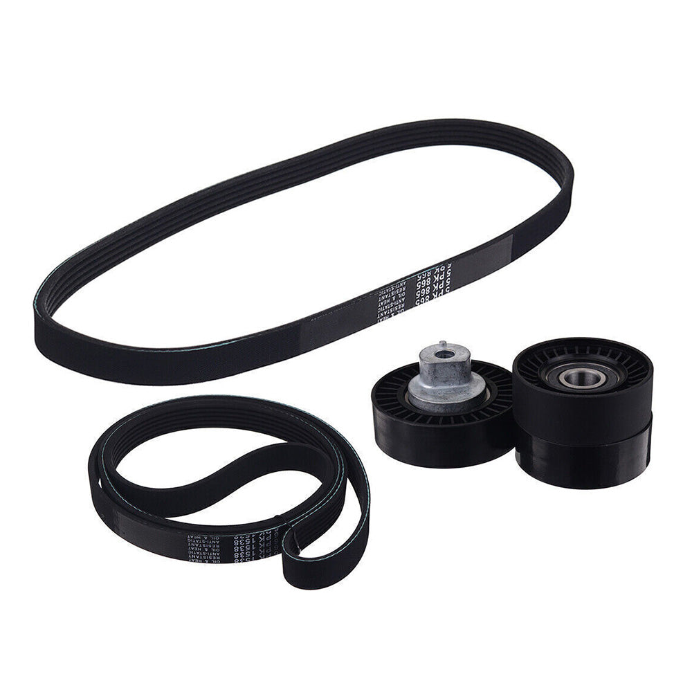 Belt Tensioner Pulley Drive Belt Kit Suitable For BMW E46 E39 E38 X5 E53 Z3 E36