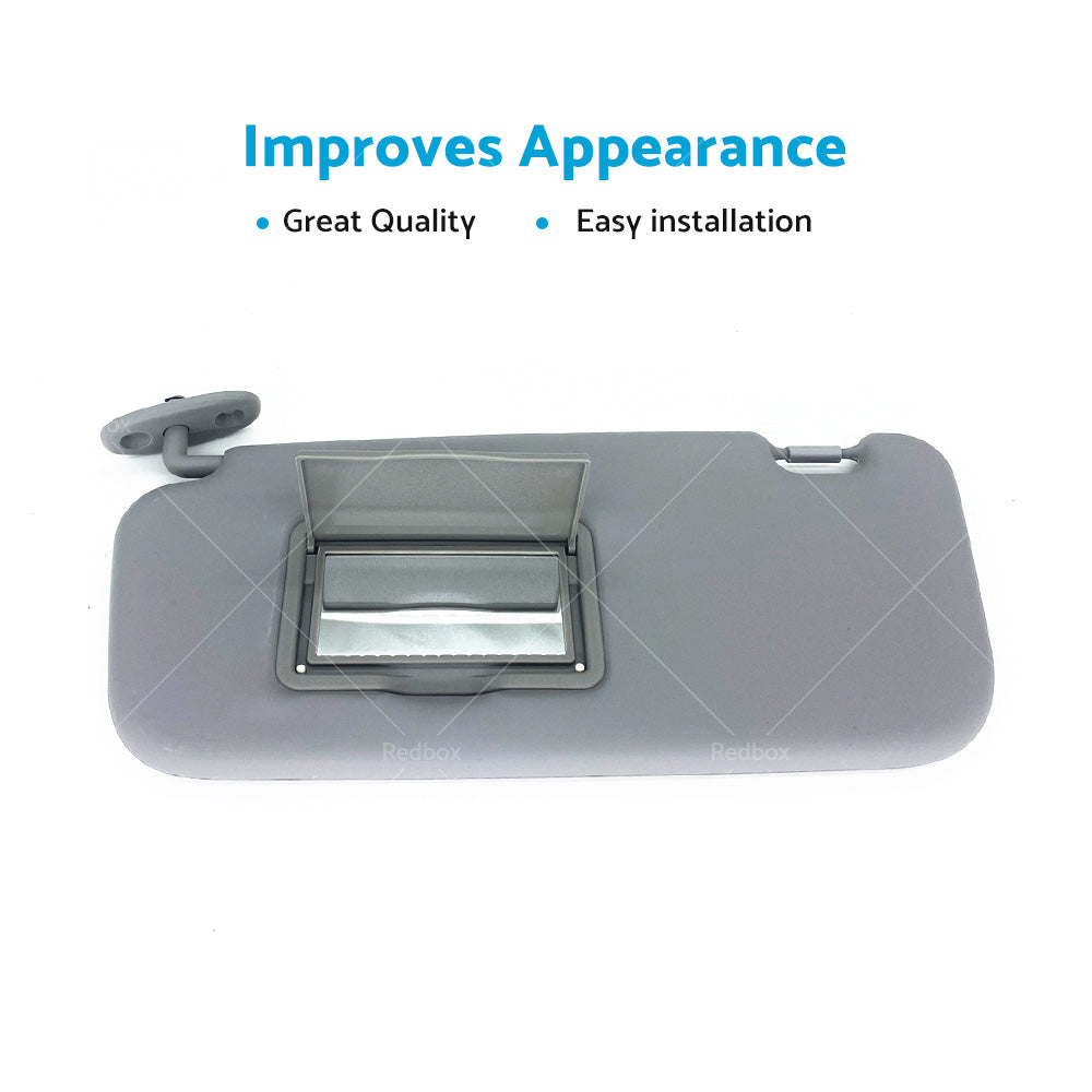 {{ Left Right Side Car Sun Visor Shade Suitable For Hyundai Getz 2002-2012 Grey }} - Buy Car Parts Online at {{ Kaka Auto Parts }}.