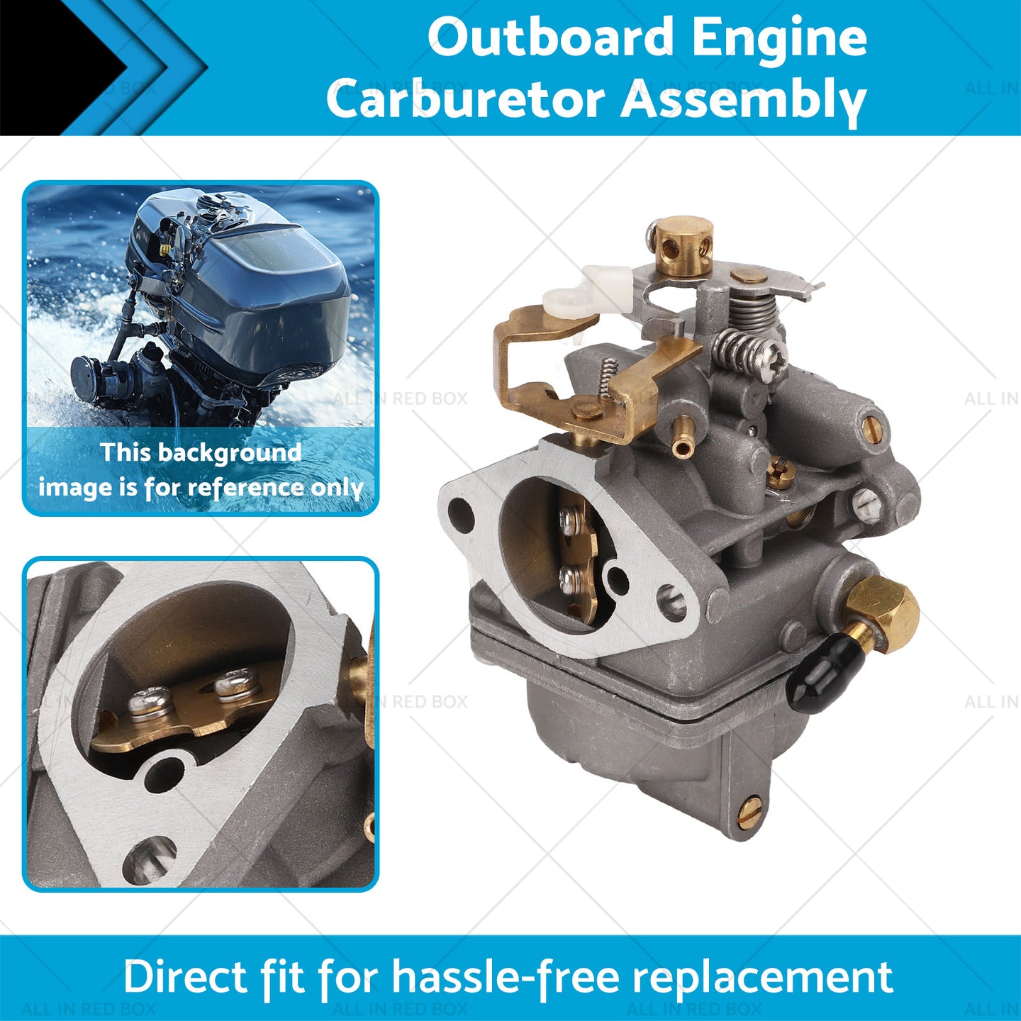 {{ Outboard Engine Carburetor Assembly Suitable For 4 Stroke DF6 DF4 13200‑91J70 }} - Buy Car Parts Online at {{ Kaka Auto Parts }}.