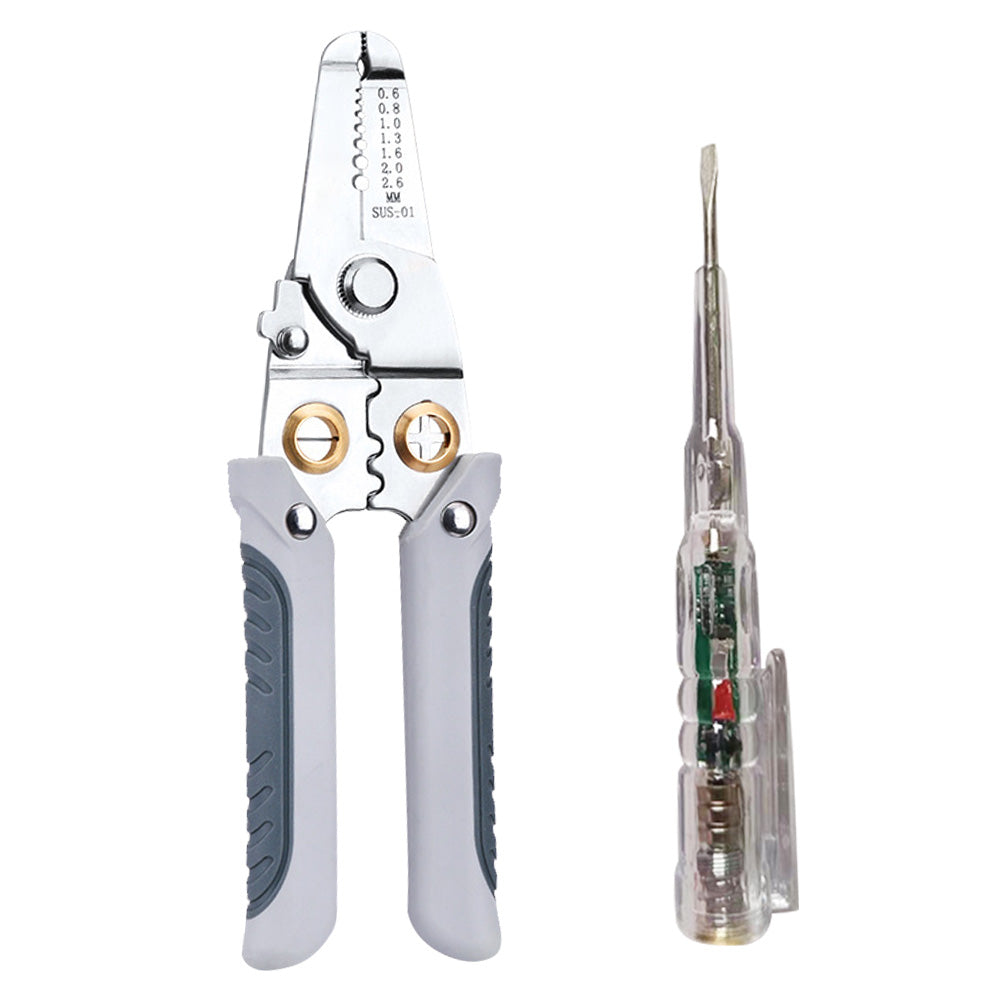 {{ Wire Stripper Pliers Multifunctional Electric Cable Stripper Crimper Cutter Tool }} - Buy Car Parts Online at {{ Kaka Auto Parts }}.