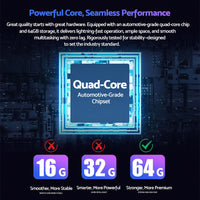 Android 13 Head Unit 9'' Apple CarPlay Bluetooth Suitable For Mazda 2 2007-2014