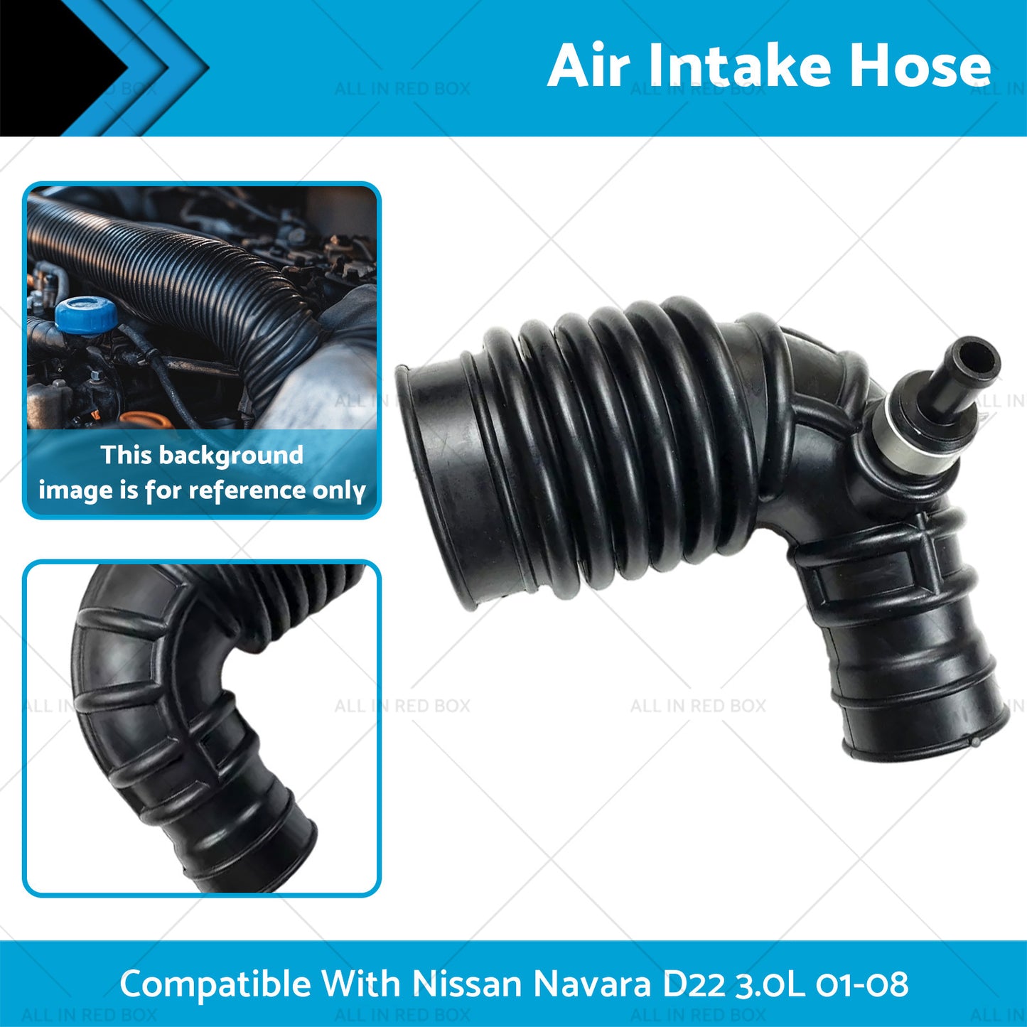 Air Intake Hose Pipe Suitable For Nissan Navara D22 Diesel 3.0L ZD30DDT 2001-08