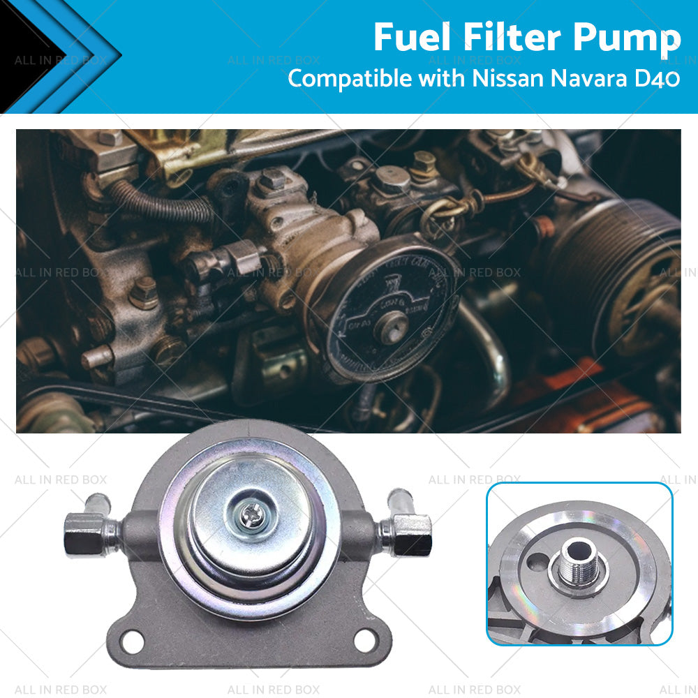 {{ Diesel Fuel Filter Primer Pump 10mm Suitable For Nissan Navara D40 2. 5L 2006-on }} - Buy Car Parts Online at {{ Kaka Auto Parts }}.