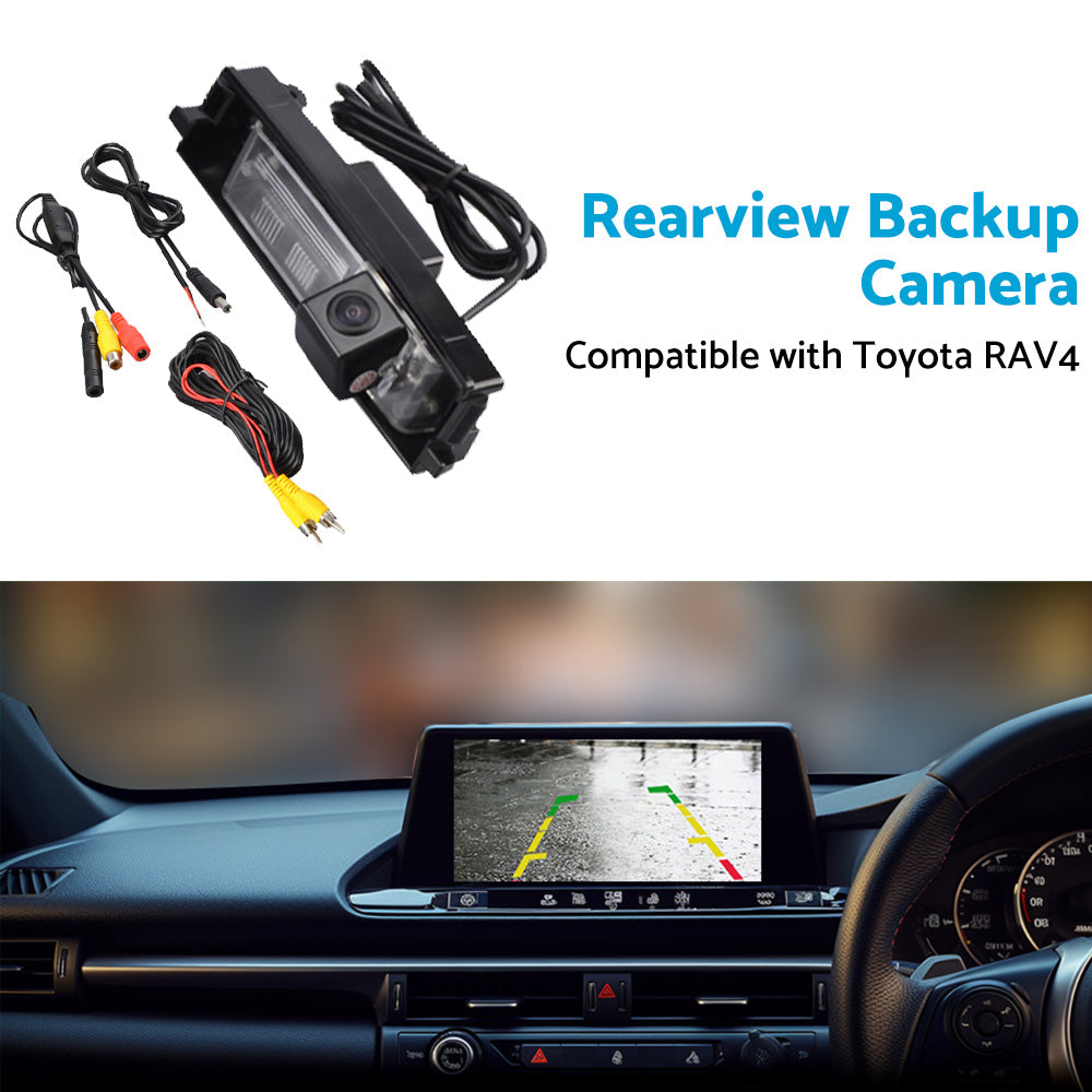 {{ Car Reverse Camera Rear View Backup Parking Suitable for Toyota RAV4 2006-2012 }} - Buy Car Parts Online at {{ Kaka Auto Parts }}.