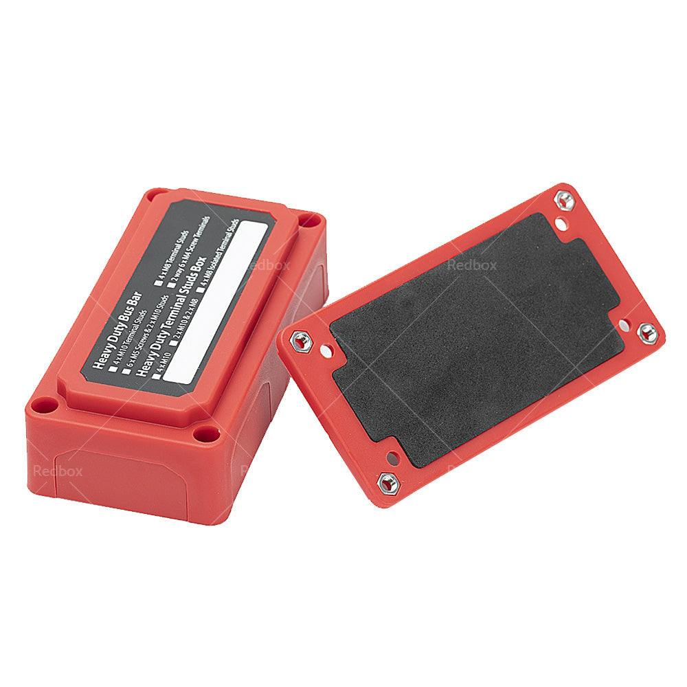 {{ M10 300A DC12V-48V Stud Bus Bar Power Distribution Box Terminal Block Heavy Duty }} - Buy Car Parts Online at {{ Kaka Auto Parts }}.