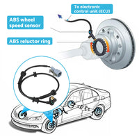 {{ 4x ABS Wheel Speed Sensor Front Rear Left Right for Nissan Navara D40 2005-2014 }} - Buy Car Parts Online at {{ Kaka Auto Parts }}.