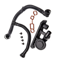Crankcase Breather Hose & PCV Valve Kit Suitable for VW Golf MK5 Audi A4 2.0T