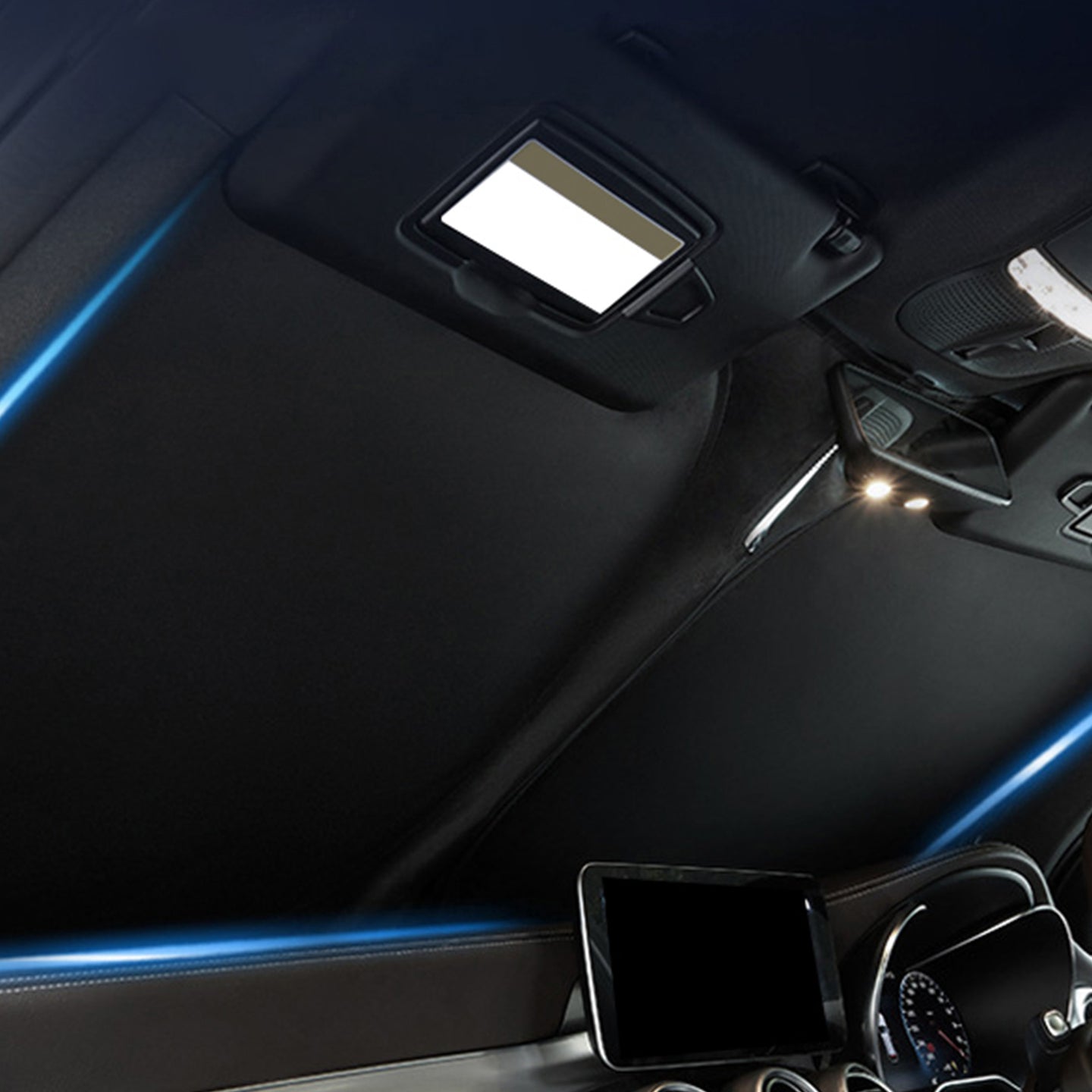 {{ UV Protection 6 Layer Thick WindScreen Sun Shade Suitable for Ford Ranger 23-25 }} - Buy Car Parts Online at {{ Kaka Auto Parts }}.