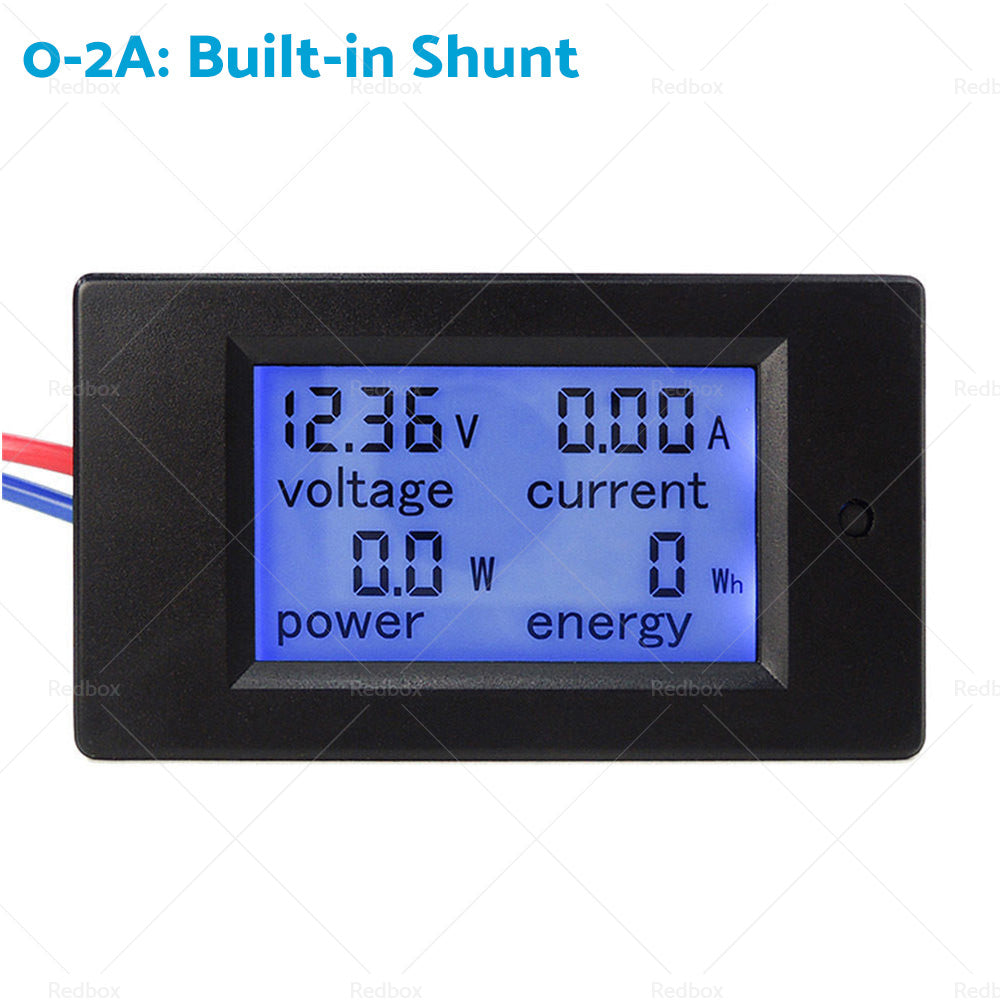 {{ DC 6. 5~100V 20-50-100A LCD Digital Combo Panel Display Volt Amp Power Watt Meter }} - Buy Car Parts Online at {{ Kaka Auto Parts }}.