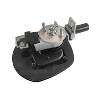 1x Black Recessed Folding T Lock / Handle Suitable For Trailer Toolbox Drop T Whale Tail